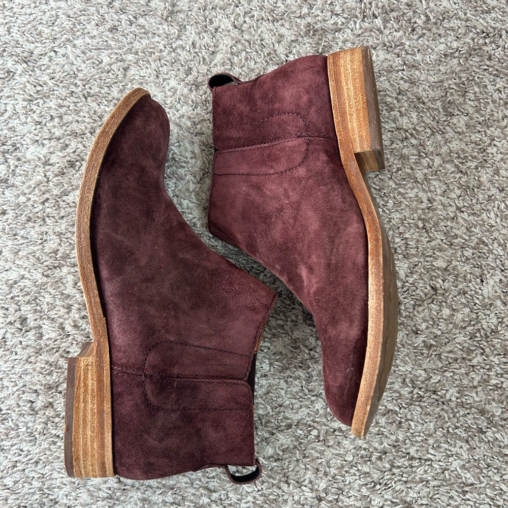 Kork-Ease Brown Ankle Boots